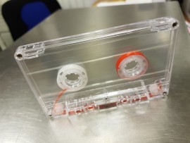 Clear screwed tabs in