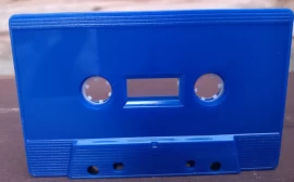Navy blue Cassette Tape