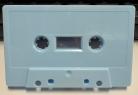 Baby blue cassette tapes 